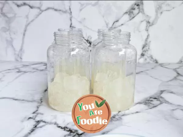 ‼️ Super delicious ? Cool and refreshing white fungus frozen fruit bubble drink