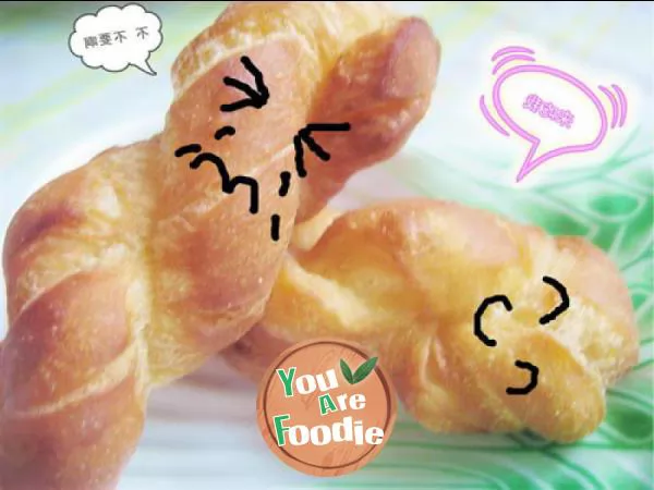 Soft little fried dough twist