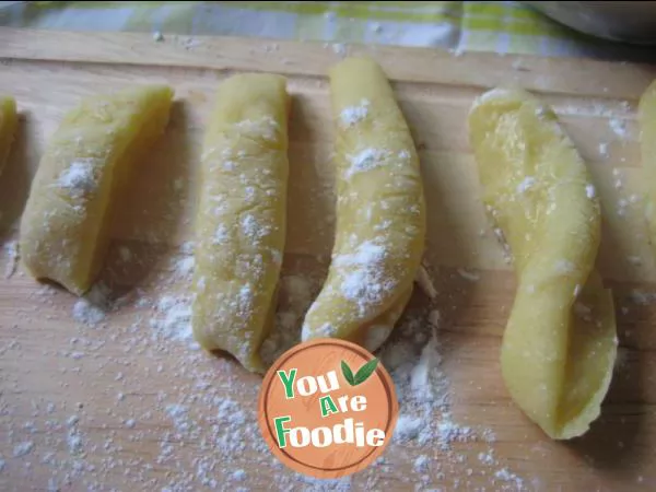 Soft little fried dough twist