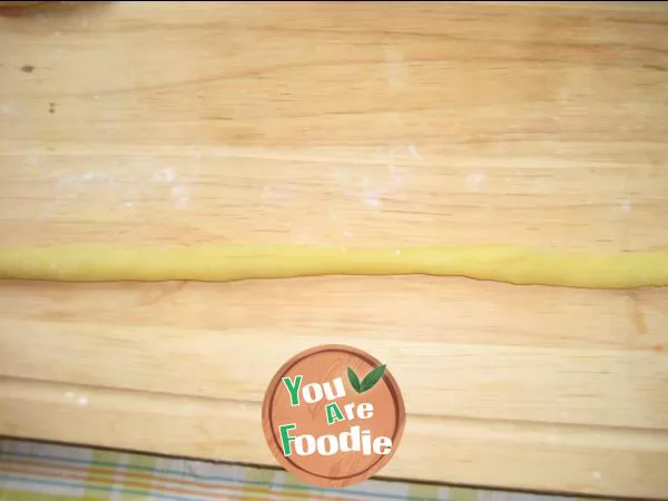 Soft little fried dough twist