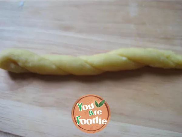 Soft little fried dough twist