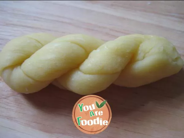 Soft little fried dough twist