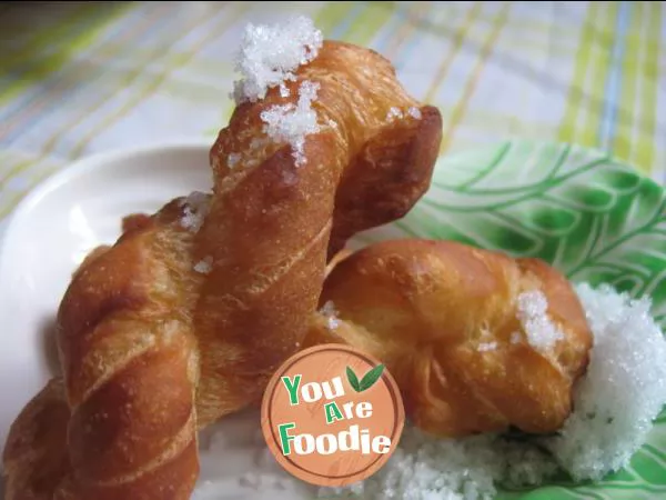 Soft little fried dough twist