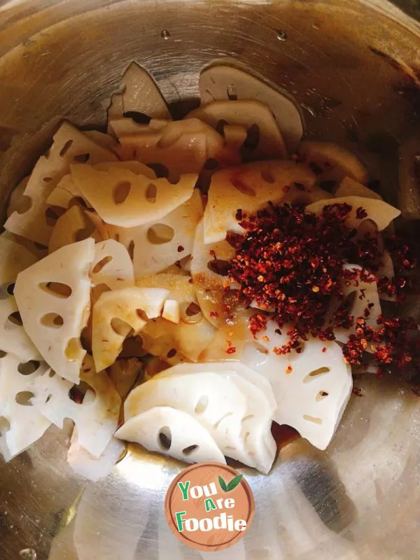 Shredded Lotus-root slice