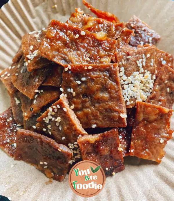 dried pork slice