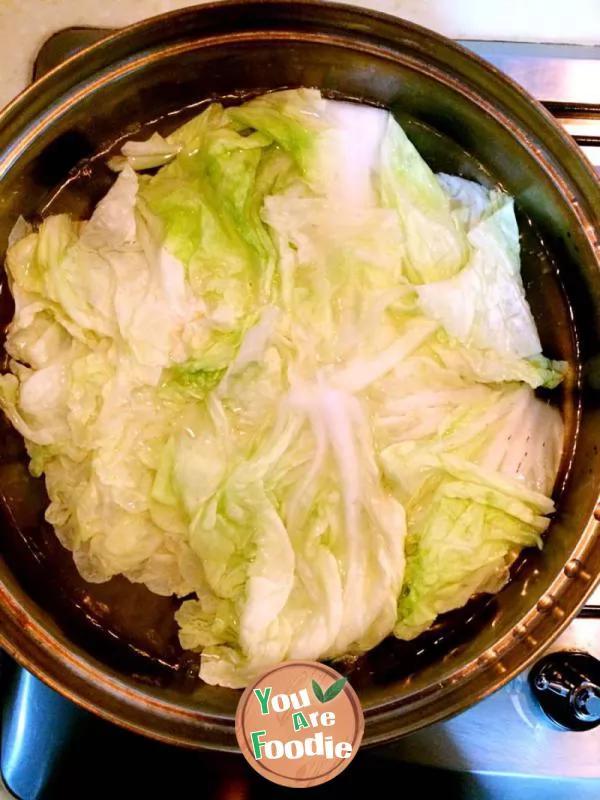 Fragrant cabbage roll