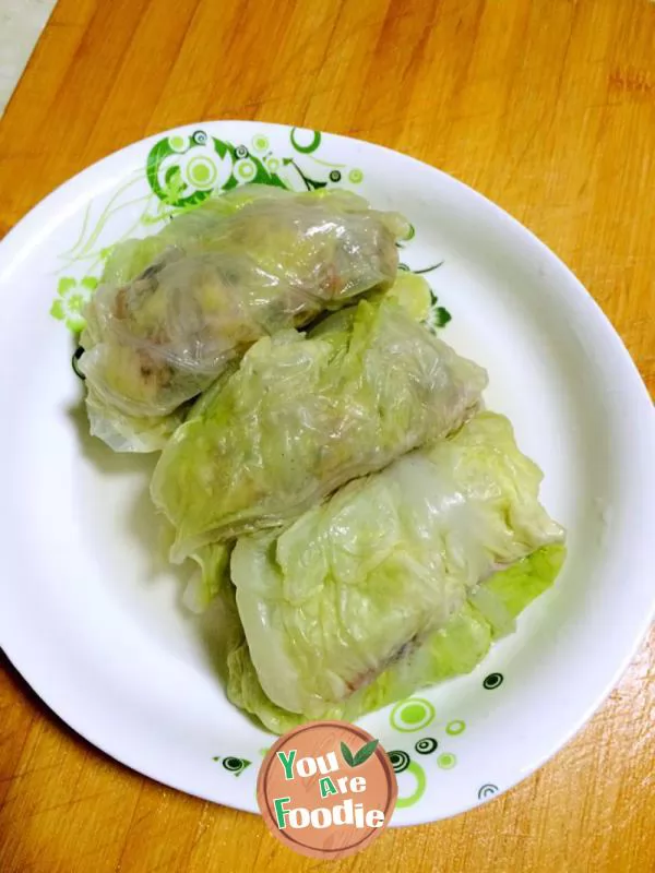 Fragrant cabbage roll