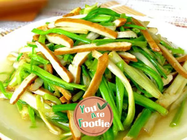 Sauteed-Celery-with-Dried-Tofu-Slices