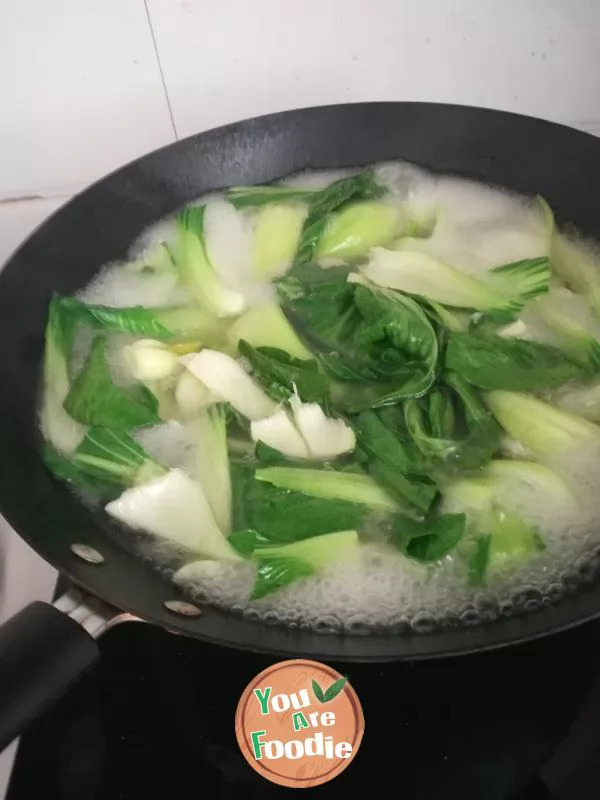 Fried Chinese Cabbage with Vegetables