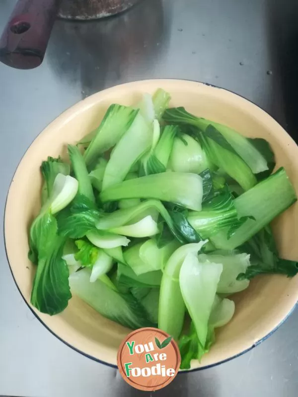 Fried Chinese Cabbage with Vegetables