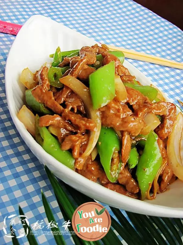 【-Zhejiang-cuisine-】-Hangzhou-traditional-delicacy-----beef-fillet-with-Hangzhou-pepper