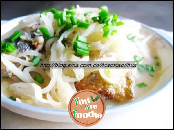 Braised hairtail with shredded radish