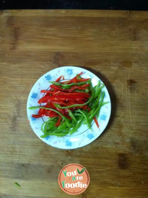 Mixed vermicelli with pepper