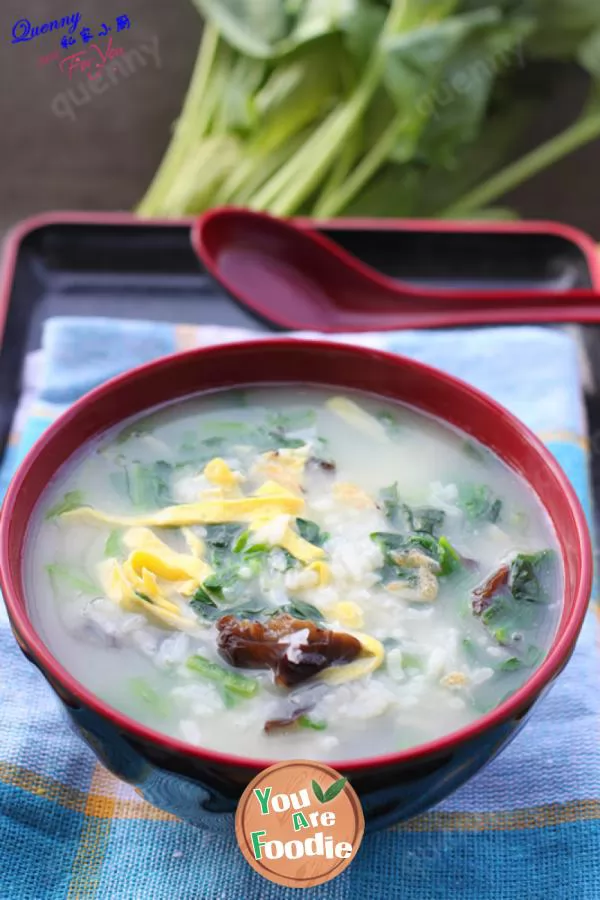 [egg-and-fungus-congee]