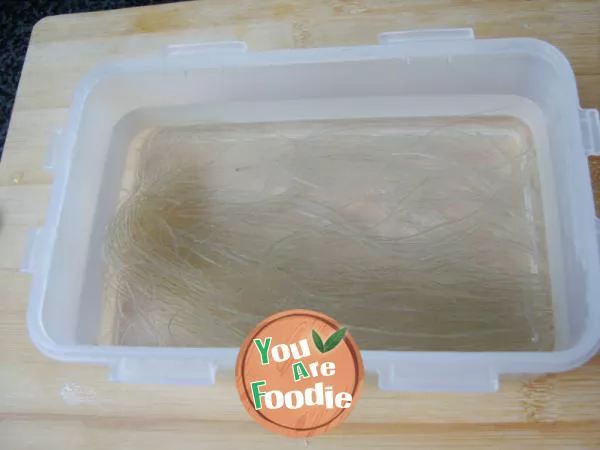 Oil residue shredded radish box