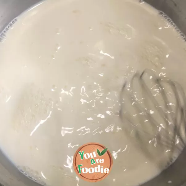 Milk biscuit pudding (without addition)