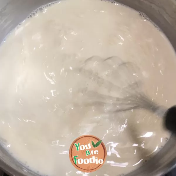 Milk biscuit pudding (without addition)