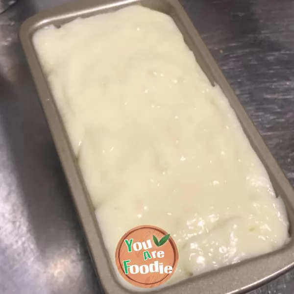 Milk biscuit pudding (without addition)