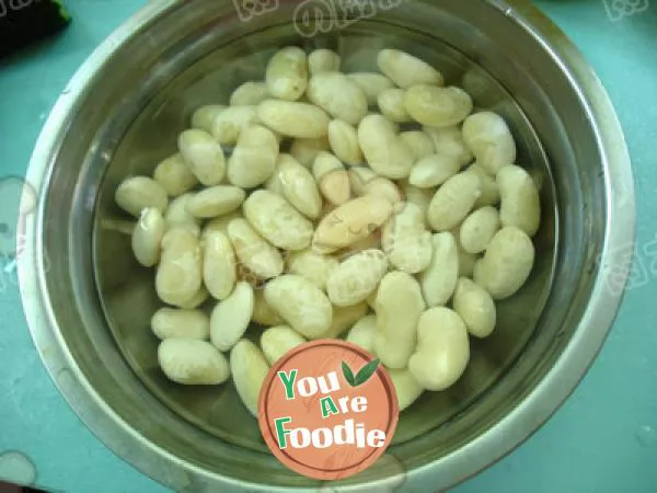 [plum soaked in snow beans] waiting taste