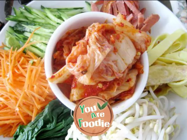 Harbin style stone pot bibimbap