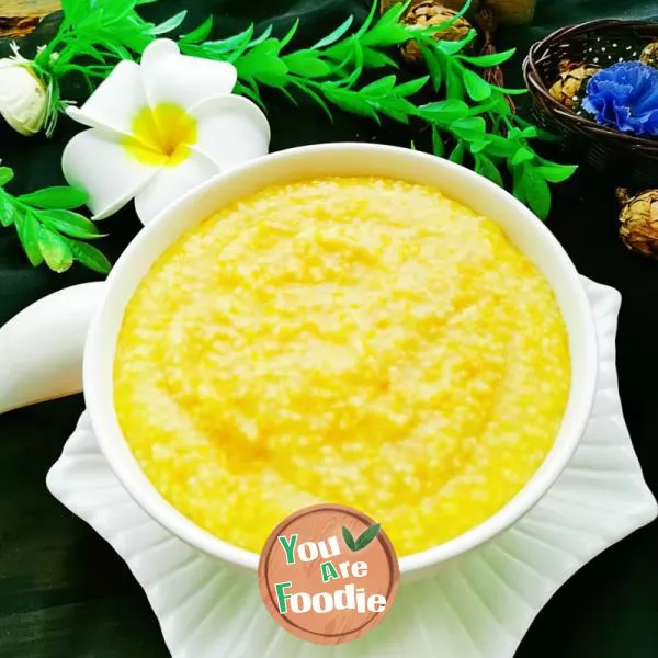 Pumpkin millet porridge