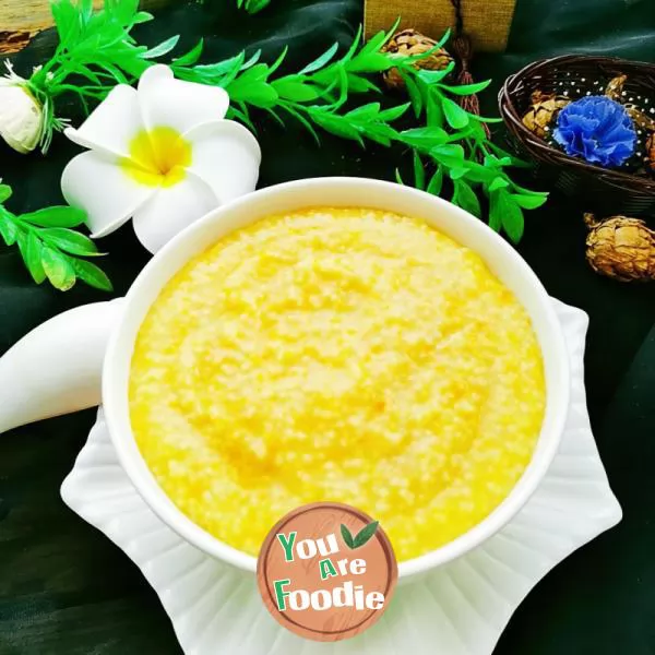 Pumpkin millet porridge