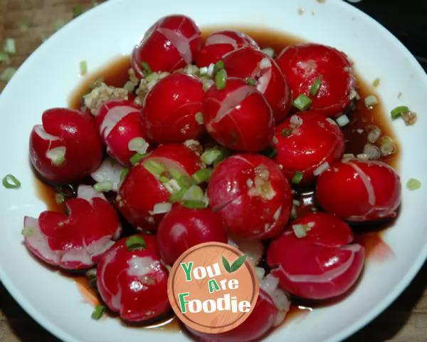 Sour and sweet sweet sweet and Sour Cherry Radish