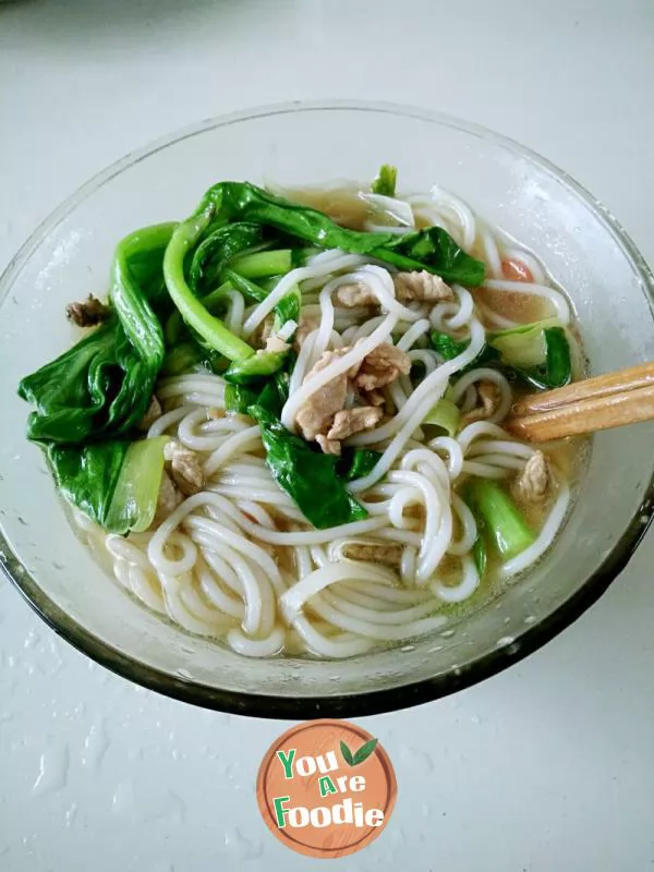 Boiled Jiangxi rice noodles