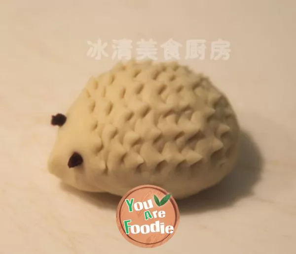 Fancy pasta -- little hedgehog