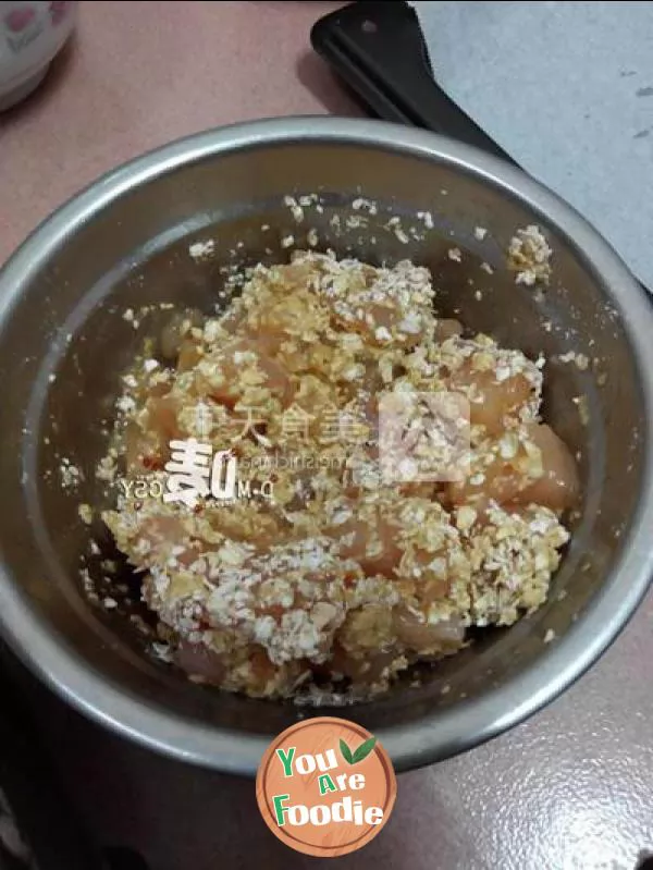 Delicious food that has been addicted for a long time [oven oatmeal chicken rice flower]