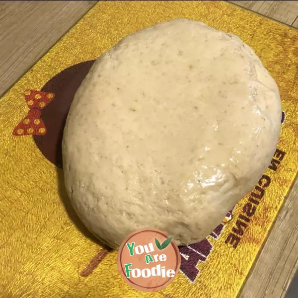 Wheat germ dough cake