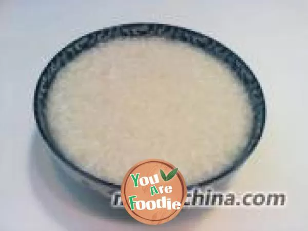 Home brewed sweet glutinous rice wine