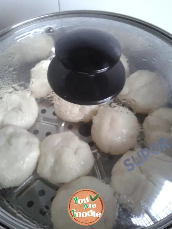 Self made steamed bun stuffing