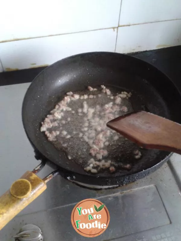 Self made steamed bun stuffing