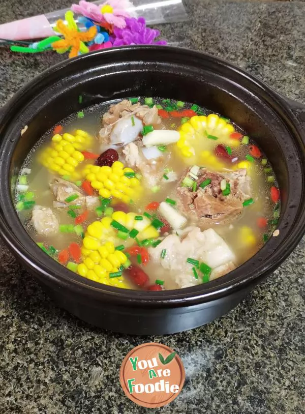 Corn-Spareribs-Soup