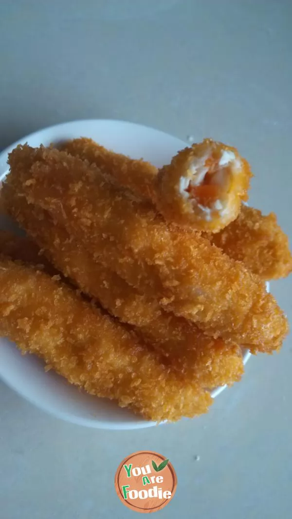 Not inferior to KFC's Golden Chicken Roll