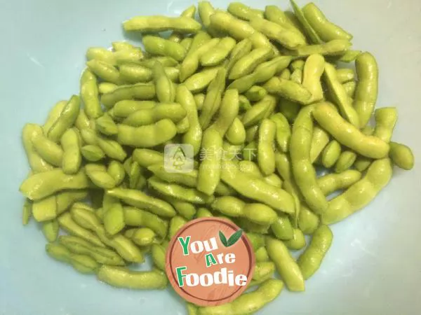 Cold mixed green beans