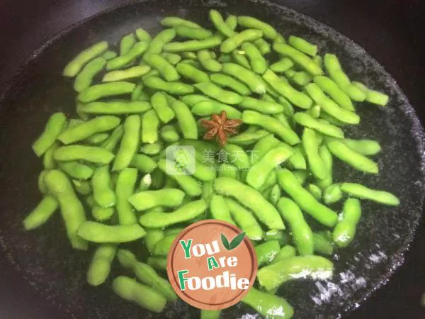 Cold mixed green beans