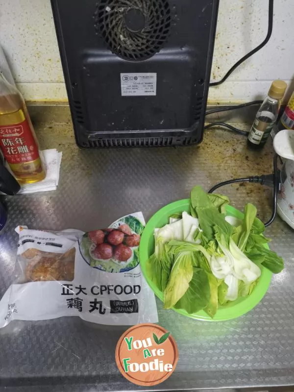 Braised Lotus Root Balls in Brown Sauce