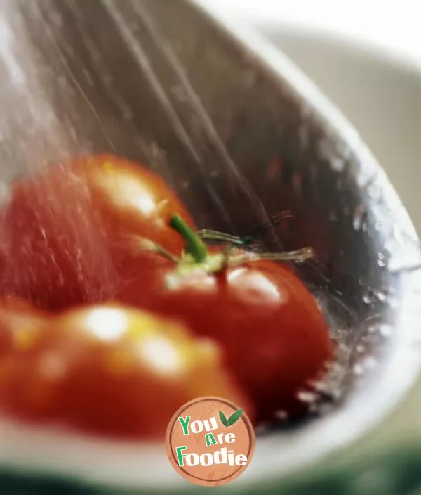 Diet nutritious food - cold tomato