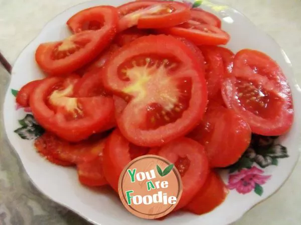 Diet nutritious food - cold tomato