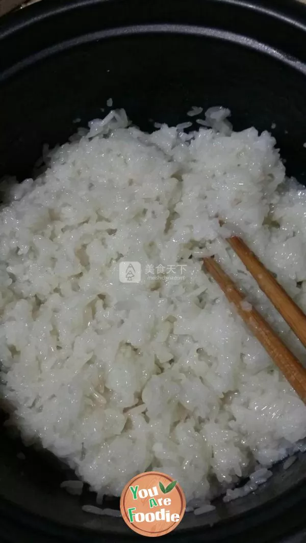 Homemade fermented glutinous rice