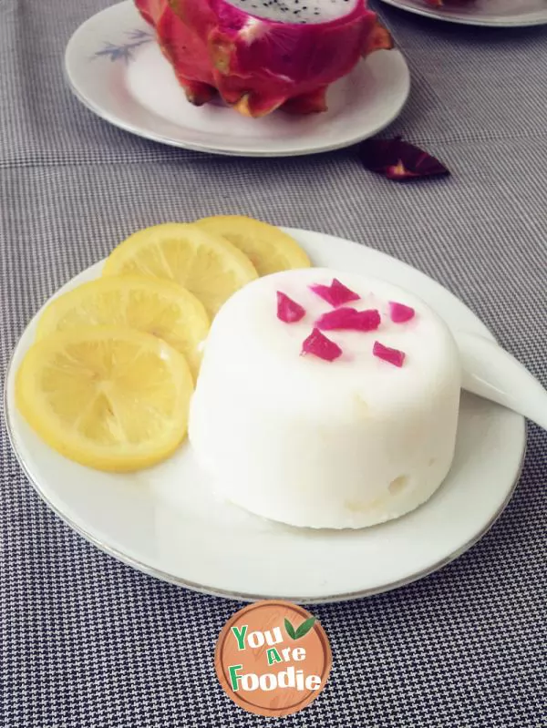 Lemon milk ice cream