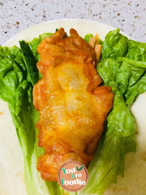 Orleans chicken leg roll