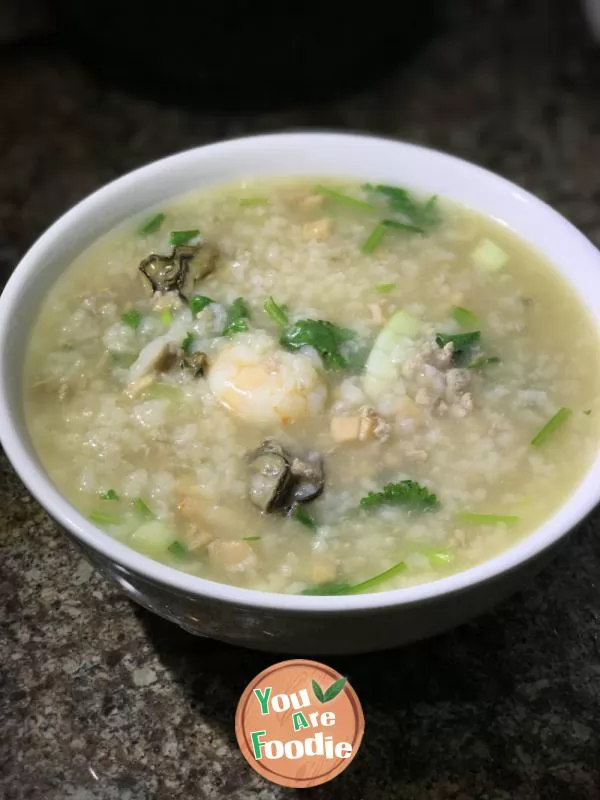 Squid-seafood-porridge