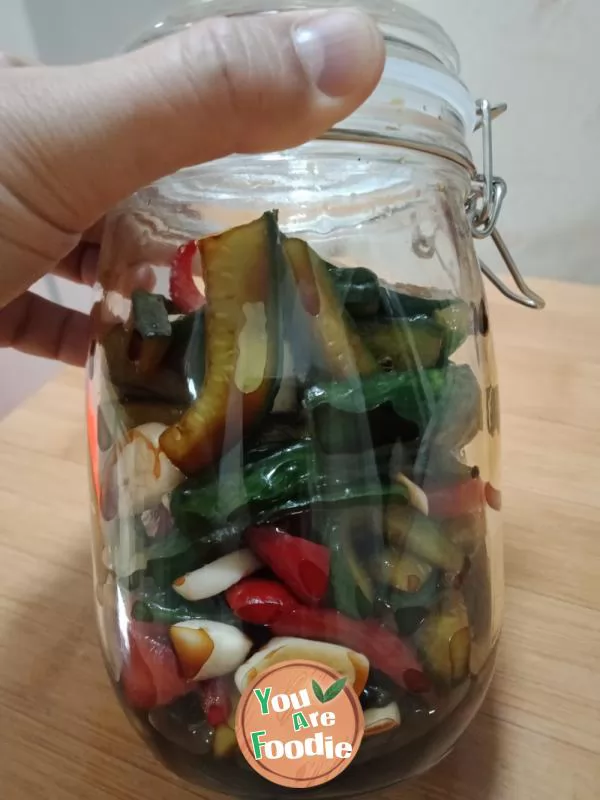 Special pickled cucumber