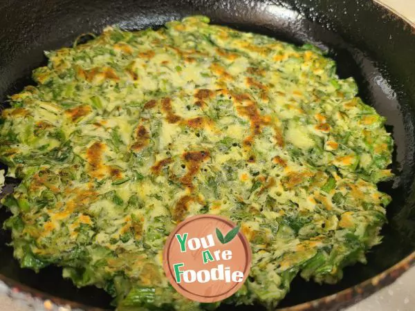 Chrysanthemum chrysanthemum egg pancake