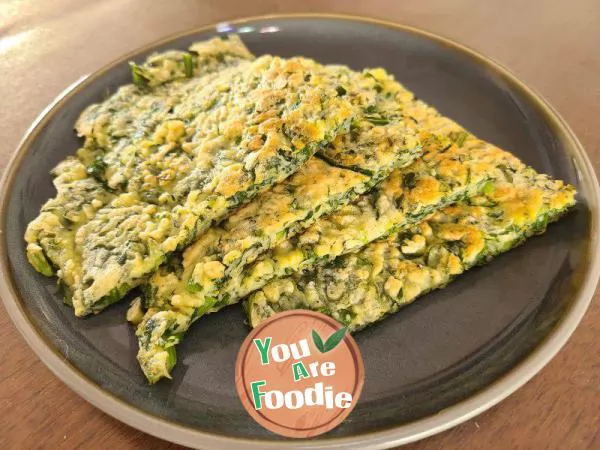 Chrysanthemum chrysanthemum egg pancake