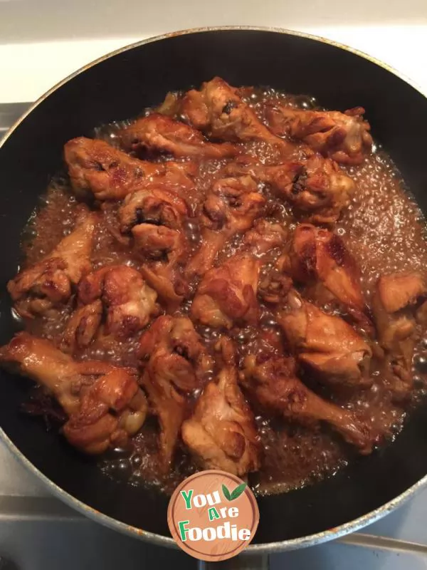 Braised chicken leg