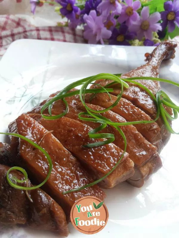 Duck in soy sauce